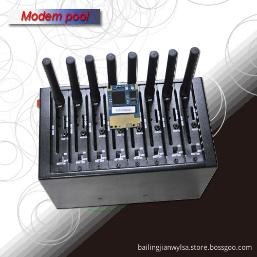 3G Multi SIM Slot Modem Pool, TCP/IP/STK Support, Device for Bulk SMS Modem (HC25)